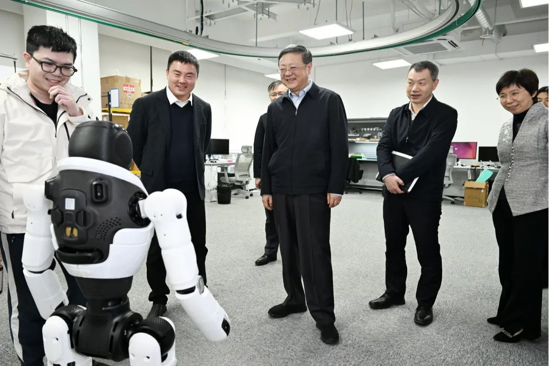 上海市委书记陈吉宁专题调研333体育ty机器人